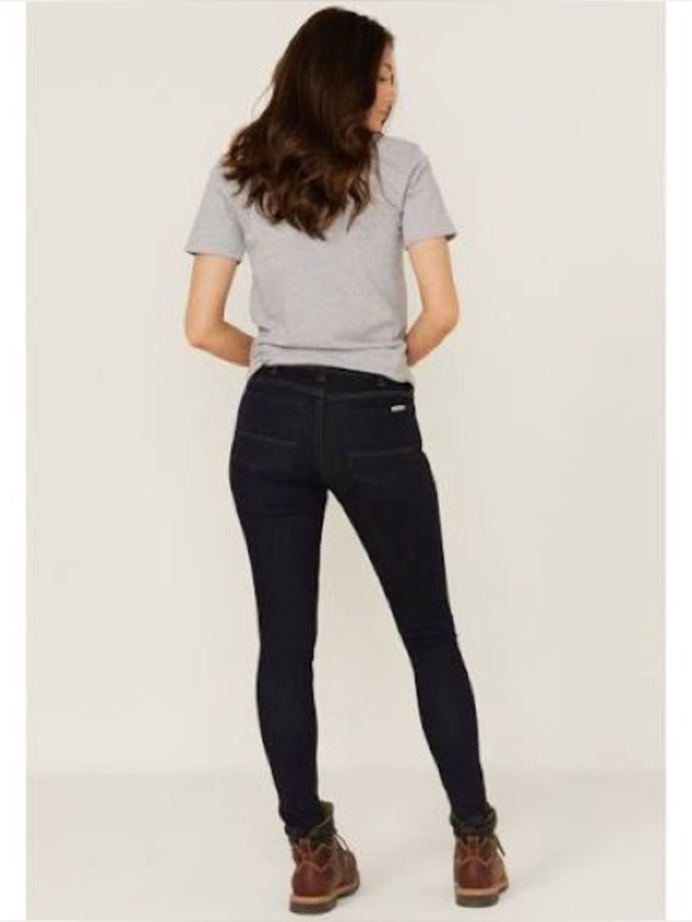 Carhartt Slim-Fit Layton Skinny Leg Jean Black Size 6 Tall